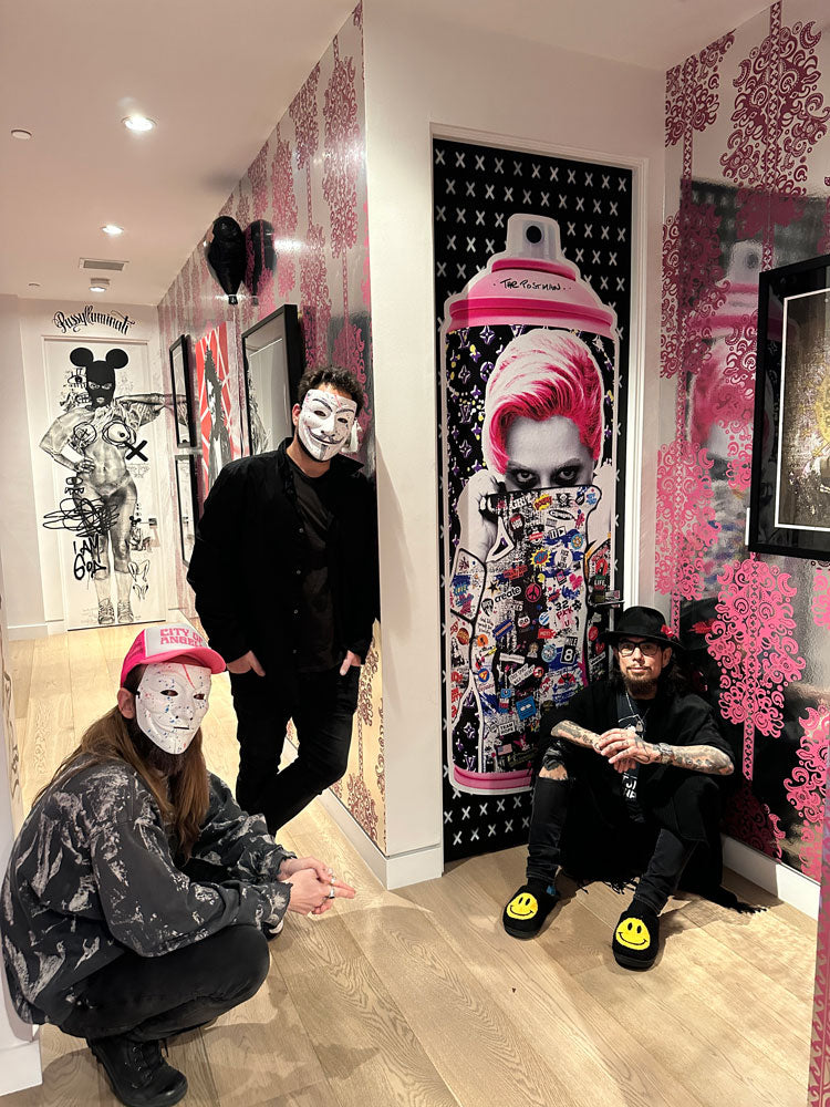 DAVE NAVARRO - Installation - Los Angeles  Jan 2023