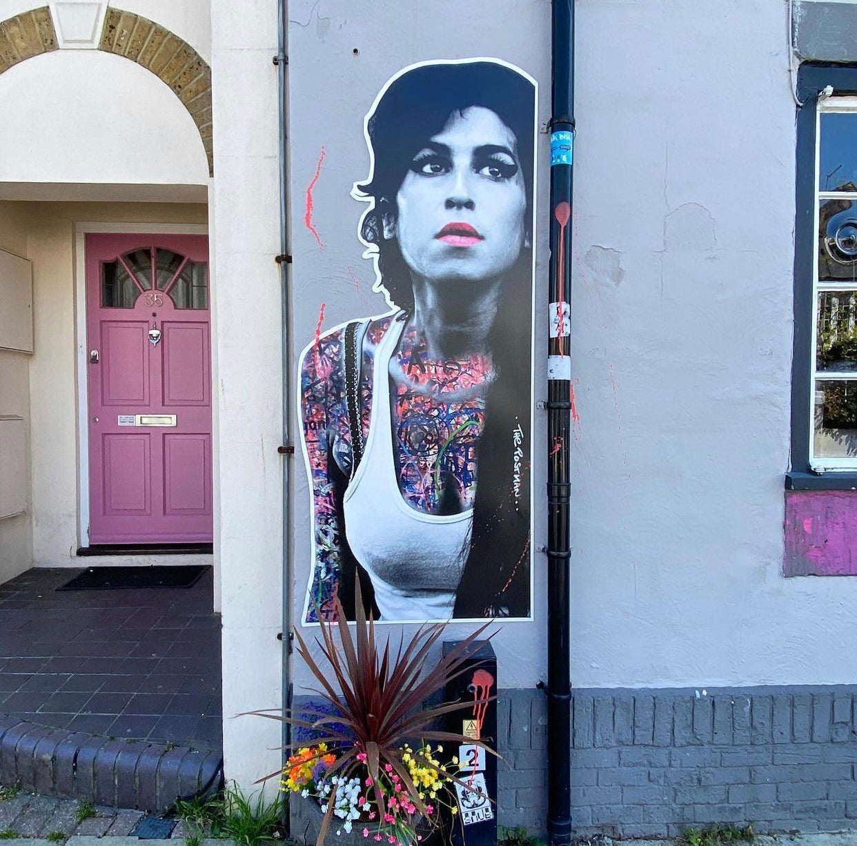 Caxton Arms - Venue Murals - Brighton - May 2021