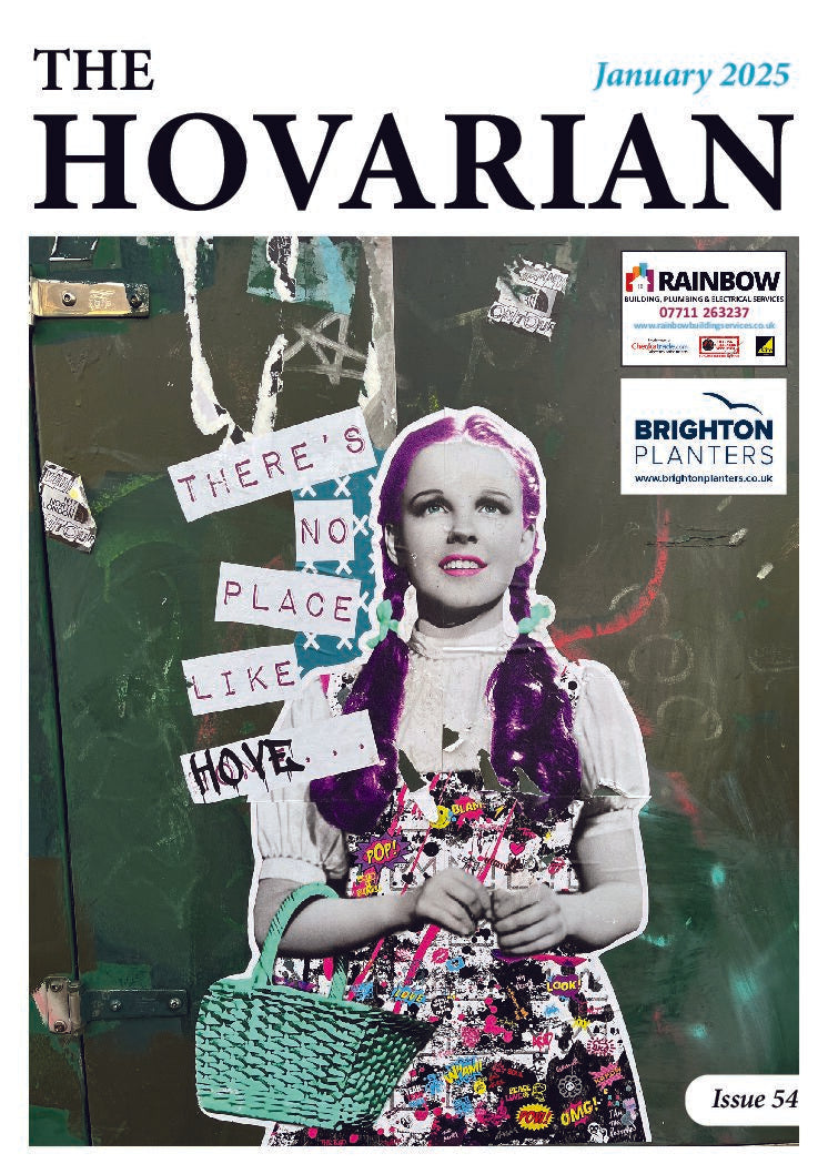 THE HOVARIAN Jan Issue 2025 - The Postman Cover Art