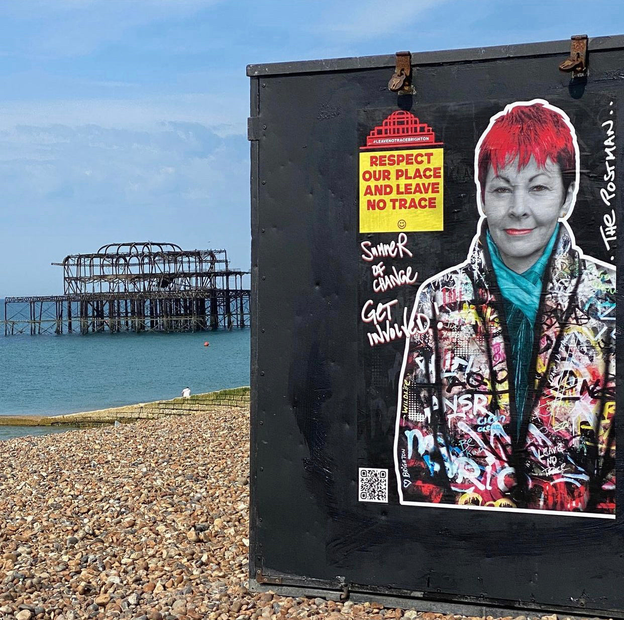 Leave No Trace - Beach Campaign Brighton 2021