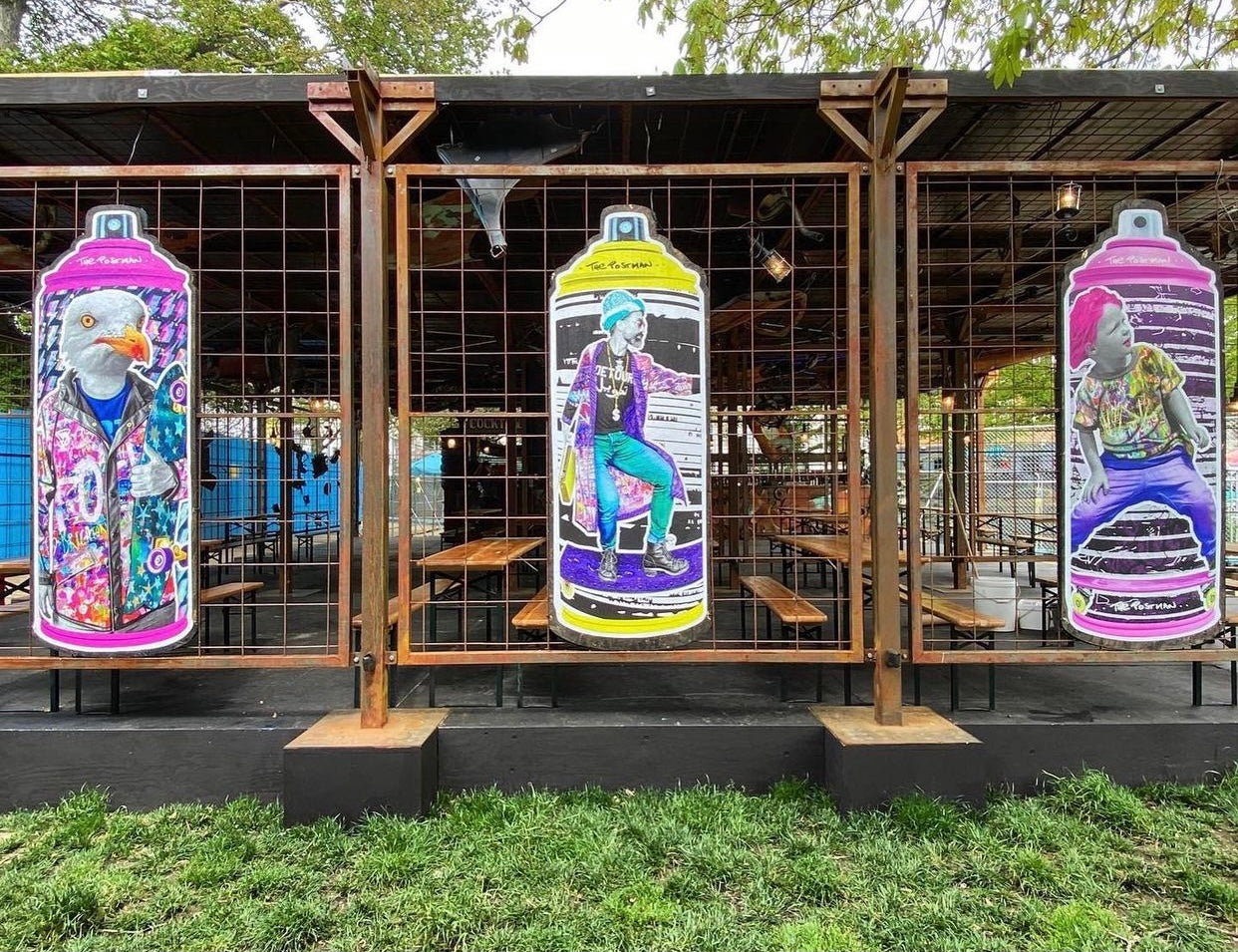 The Warren Festival - Spraycan Installation - Jun 2021