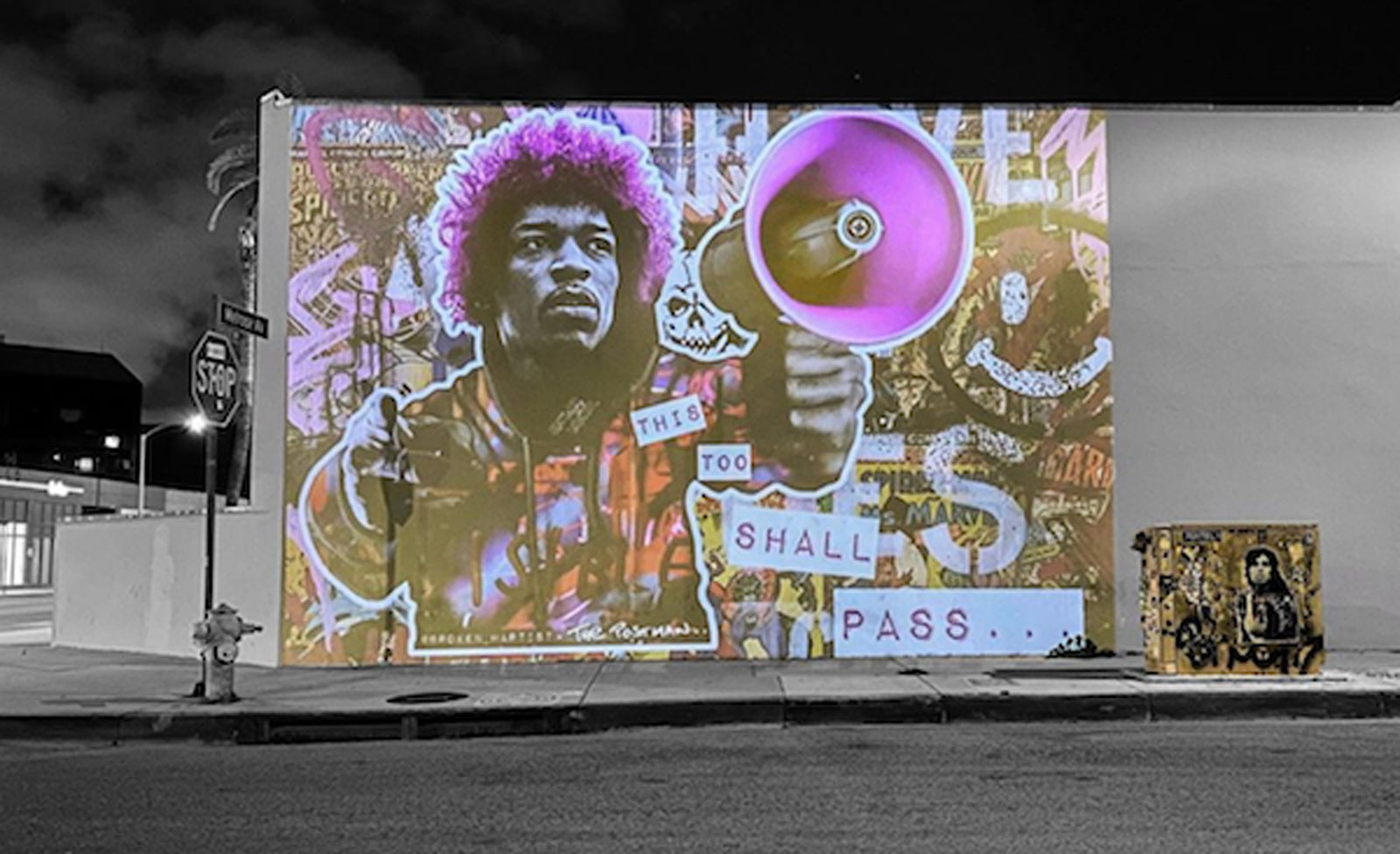 Projection Project - Los Angeles, California - Nov 2019