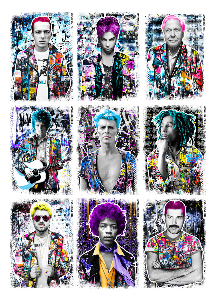 Heroes Postcard Pack 2025 The Postman