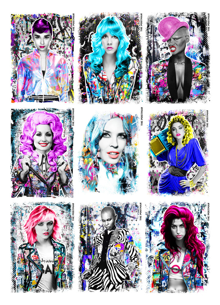 Heroines Postcard Pack 2025 The Postman