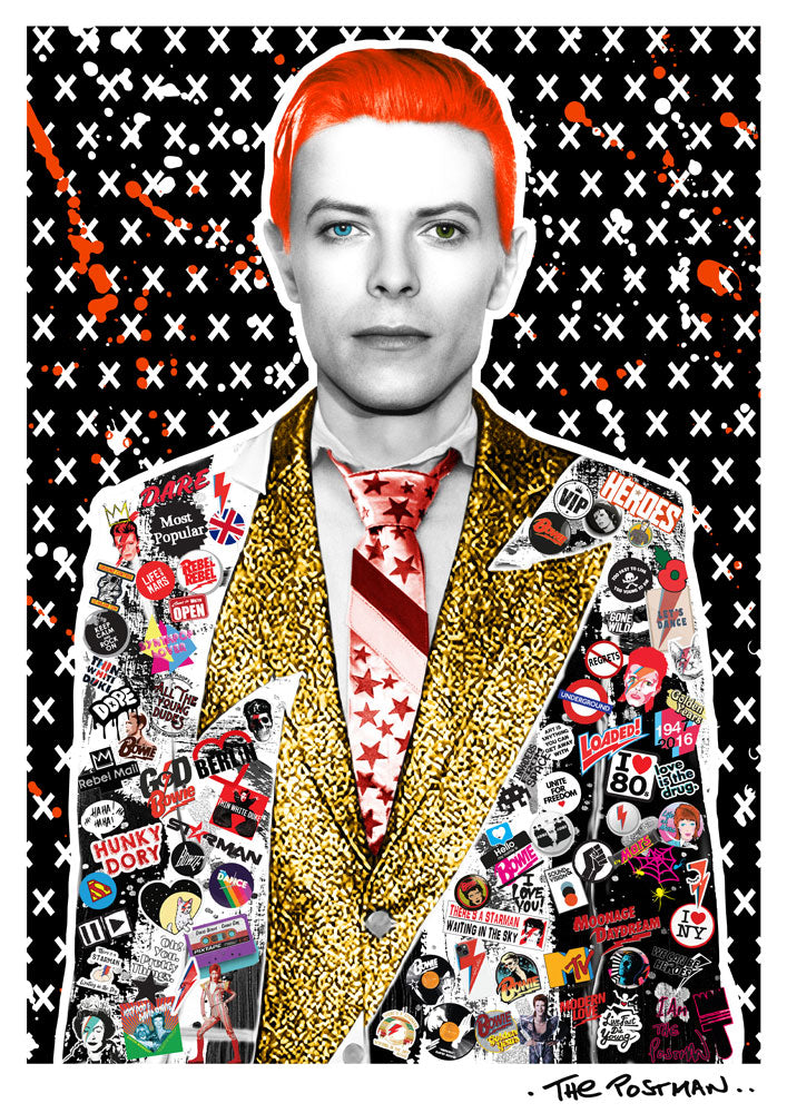 Bowie Mugshot (Print)