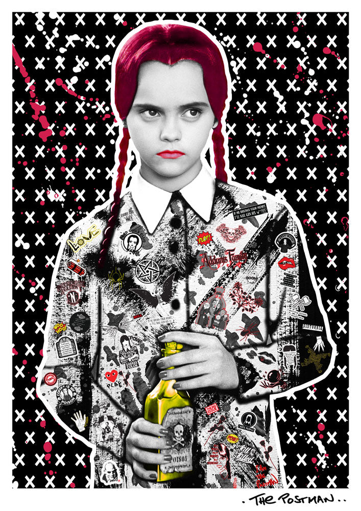 Wednesday Show Print 2025 The Postman