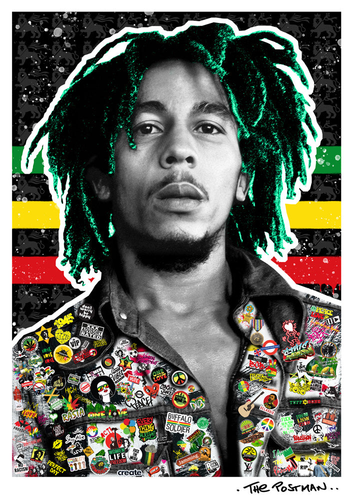 Bob Marley 2024 Print THE POSTMAN