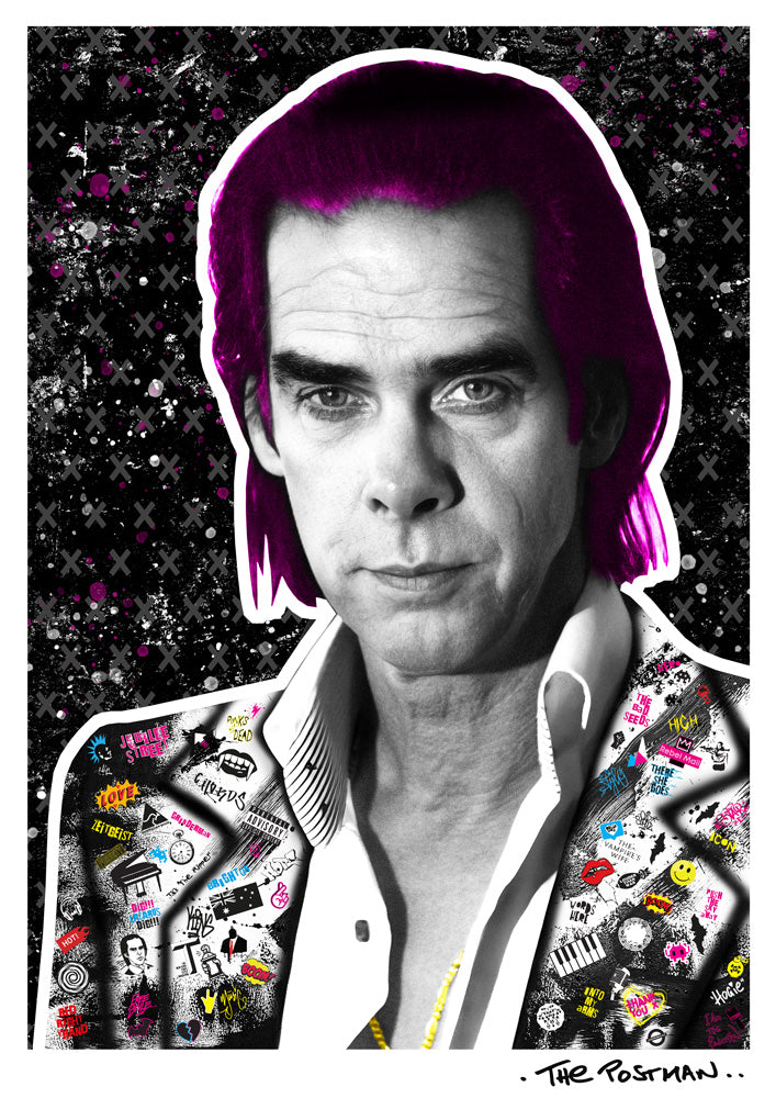 Nick Cave Show Print The Postman