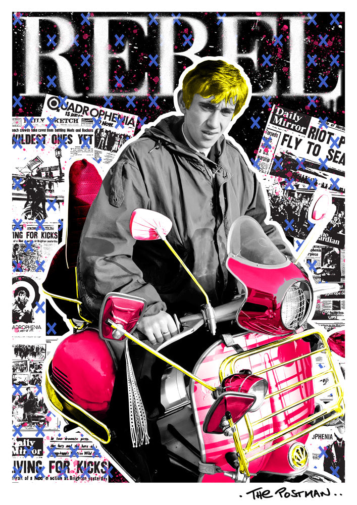 Quadrophenia Print by The Postman