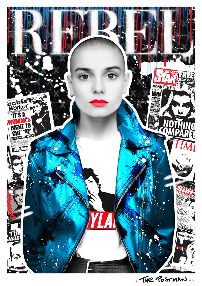 Sinéad O'Connor Rebel Print THE POSTMAN