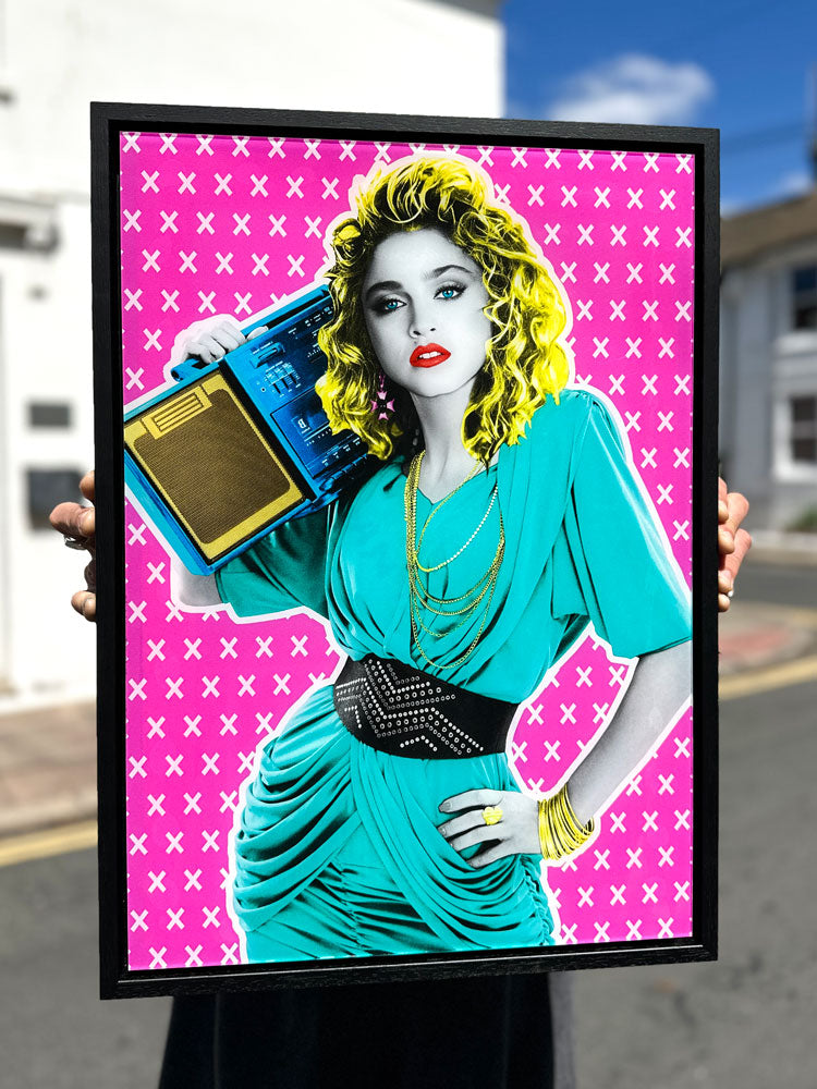 Madonna Acrylic Artwork by The Postman