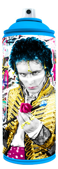 Adam Ant Spraycan by The Postman