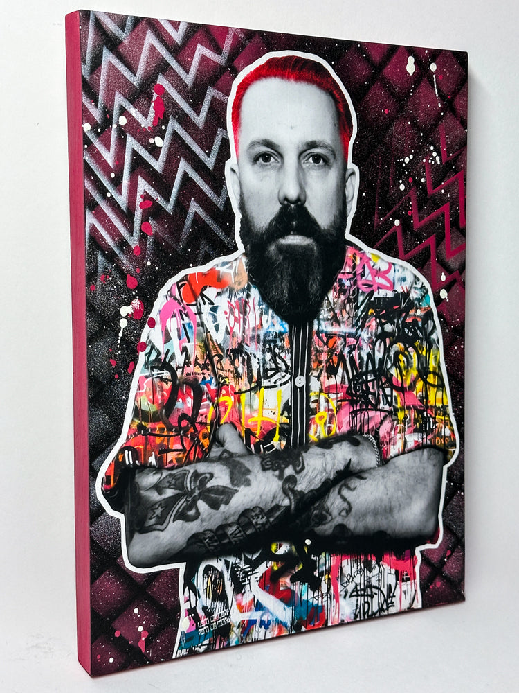 Andrew Weatherall Pop Art by Postman