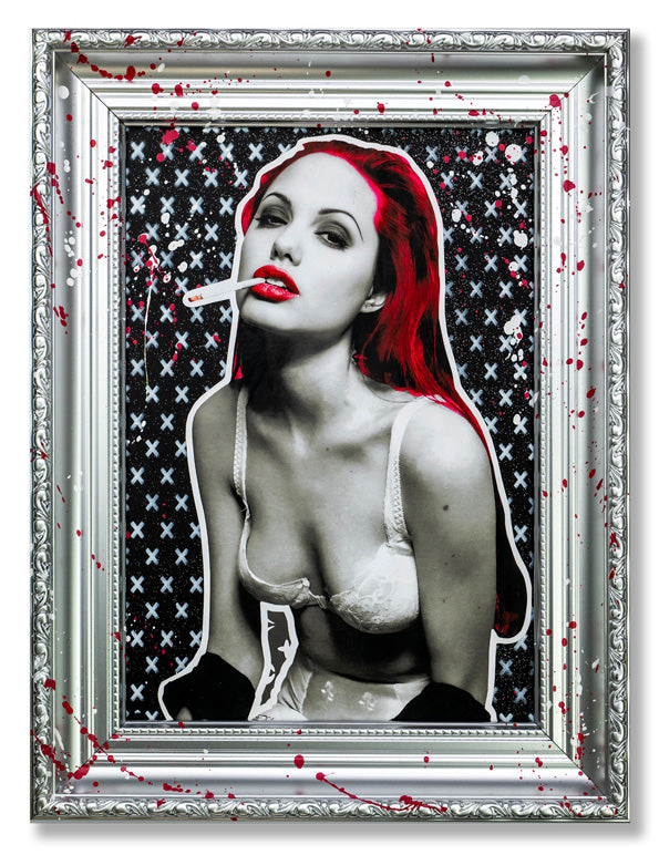 Angelina Jolie Artwork by THE POSTMAN