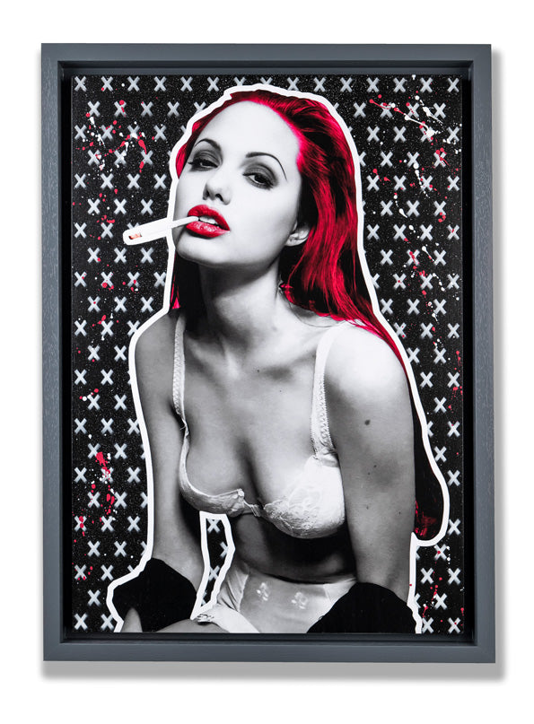 Angelina Jolie Art by THE POSTMAN