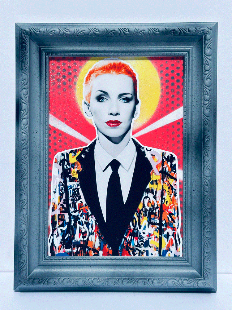 Annie Lennox Framed Art The Postman
