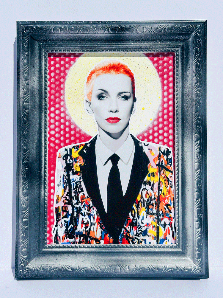 Annie Lennox Framed Art The Postman