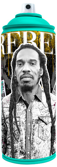Benjamin Zephaniah Spraycan by the Postman