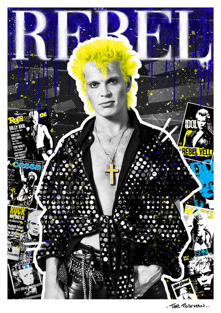 Billy Idol (Show Print) 2025