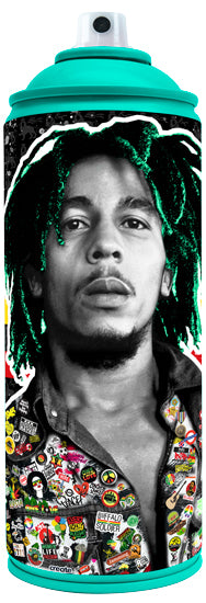 Bob Marley Art Can The Postman