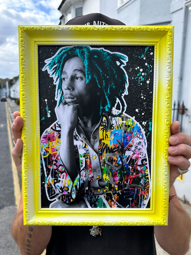 Bob Artwork Framed by The Postman