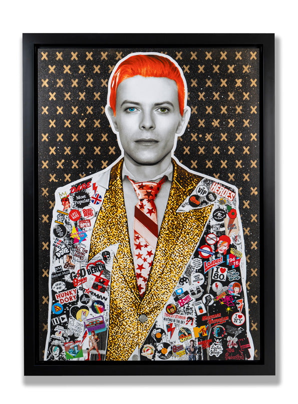 Bowie Original Art by THE POSTMAN