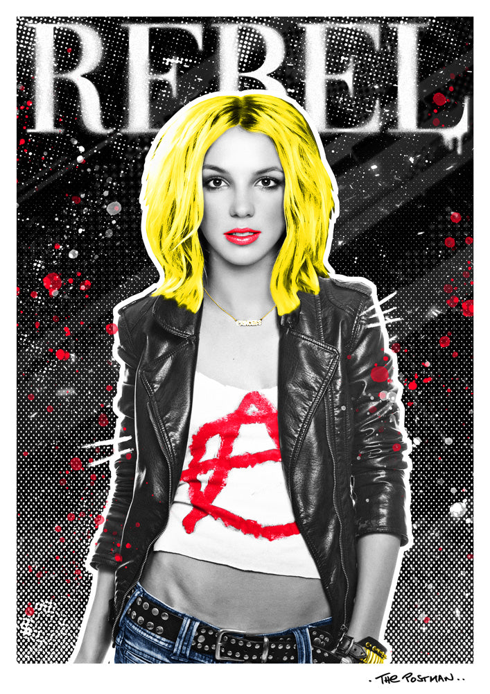 Britney Show Print 2025 The Postman