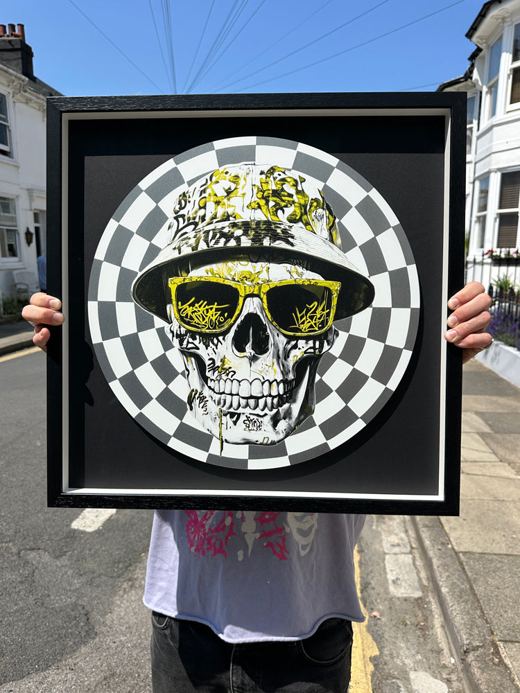 Raver Skull by The Postman
