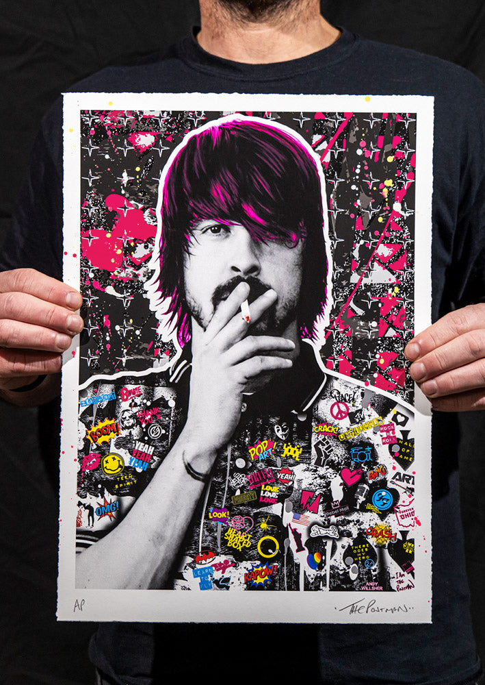Dave Grohl AP Print The Postman