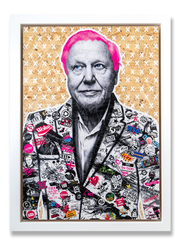 David Print by The Postman Art