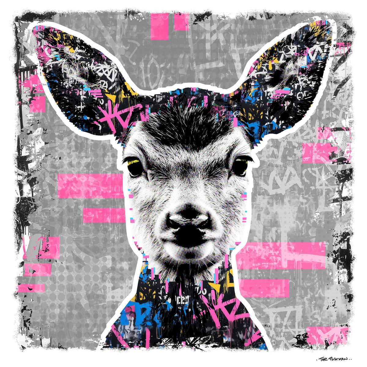 Deer Print by THE POSTMAN from the Nature of Healthcare series