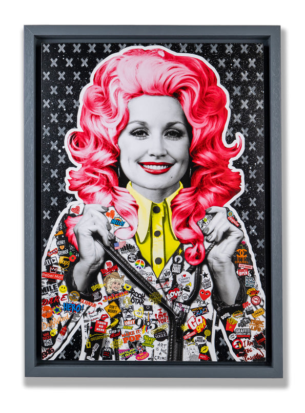 Dolly Parton Art by THE POSTMA