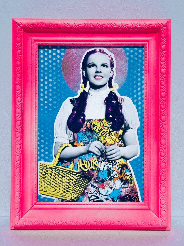 Dorothy Art Framed By The Postman