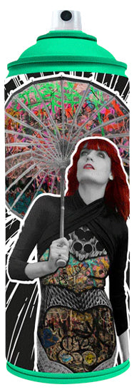 Florence Welch Spraycan Art The Postman
