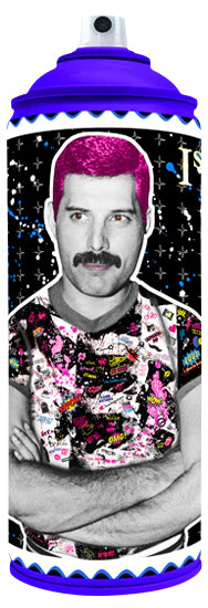Freddie Mercury Spraycan Art The Postman