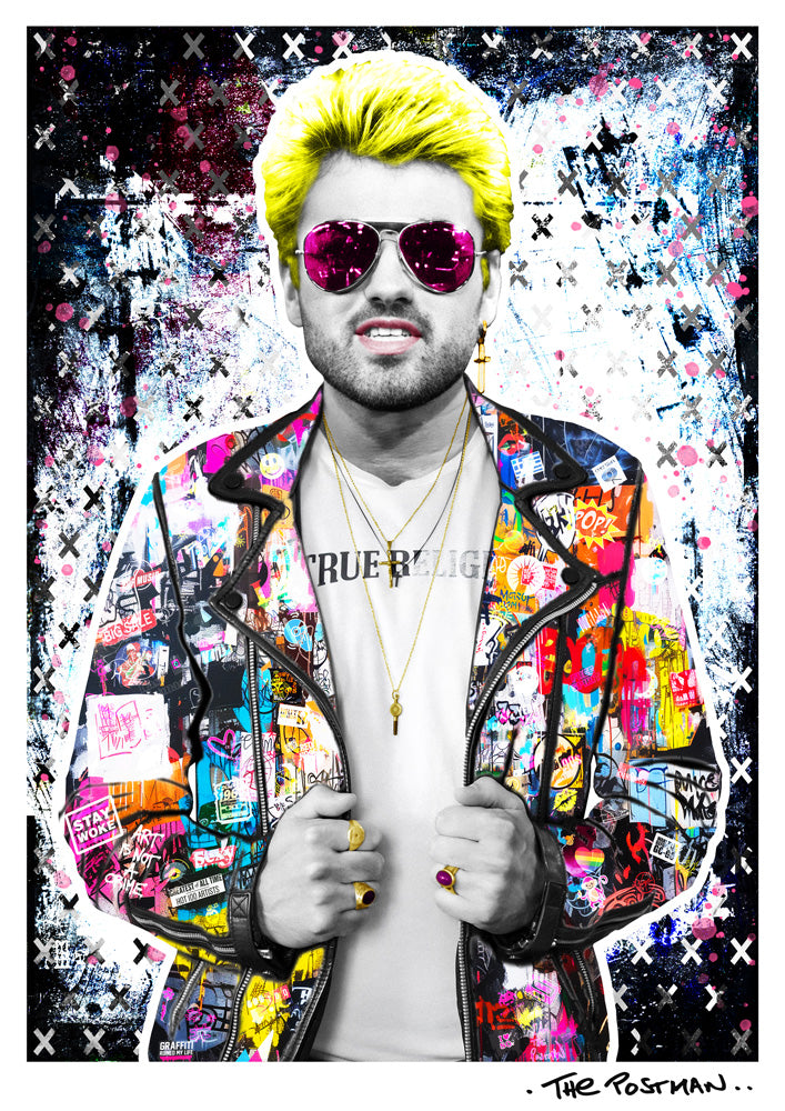 George Michael Print 2025 The Postman