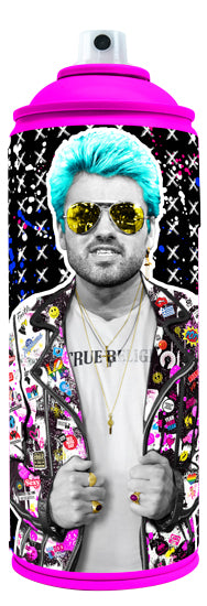 George Michael Spraycan The Postman