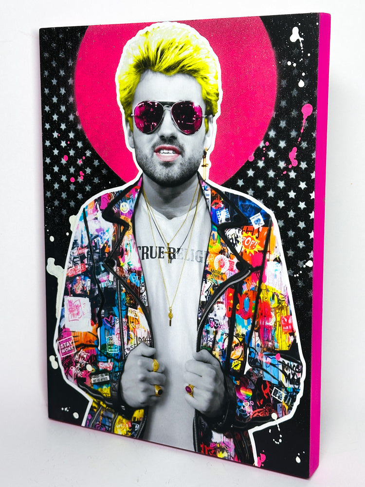 George Michael Pop Art by Postman