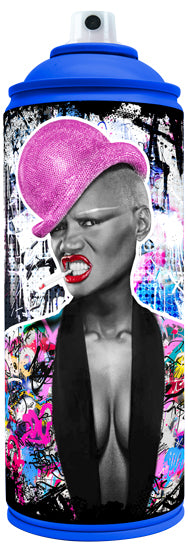 Grace Jones Art Can The Postman