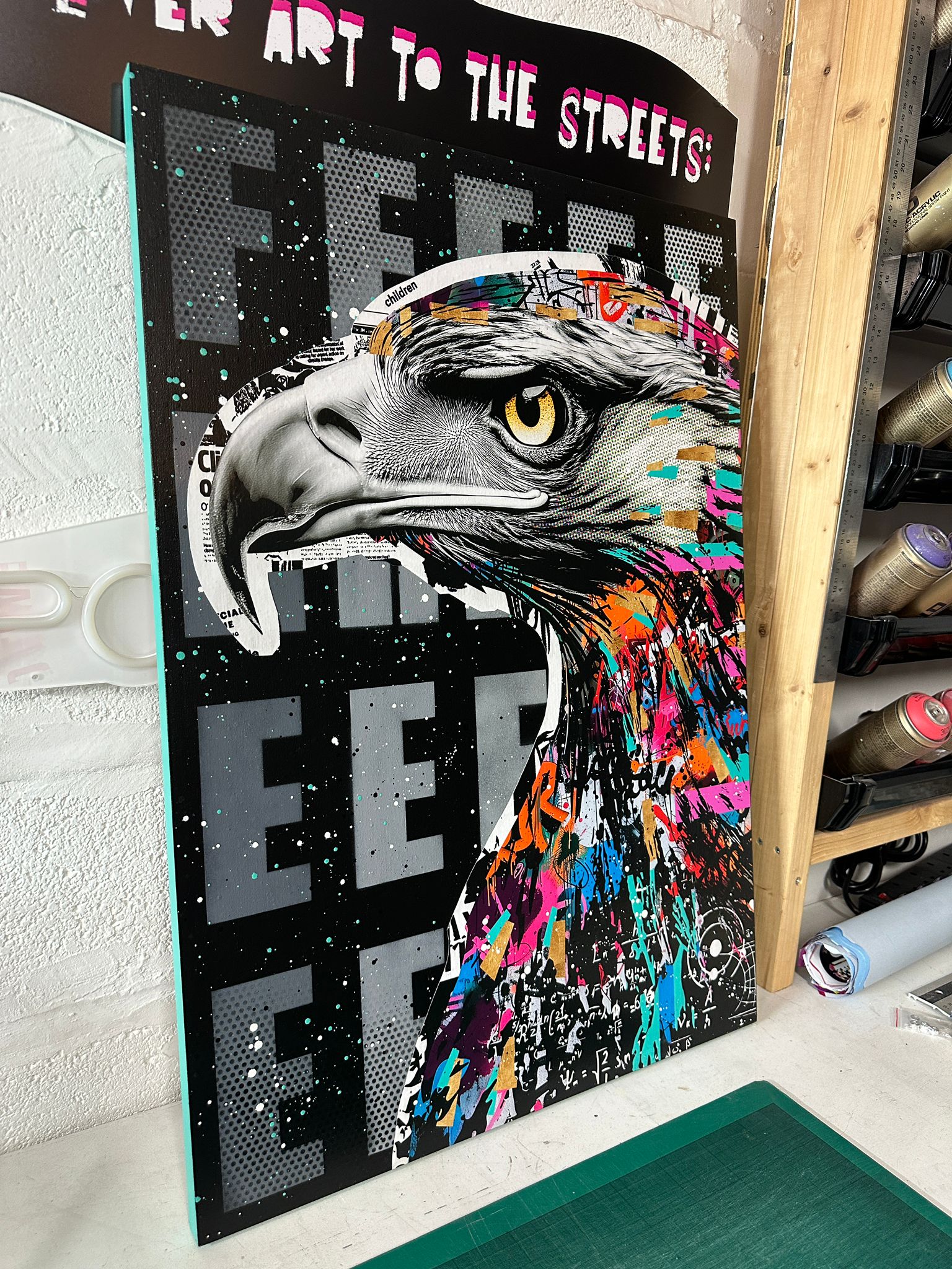 Artwork of Eagle by Th Postman