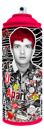 Ian Curtis Spraycan by The Postman