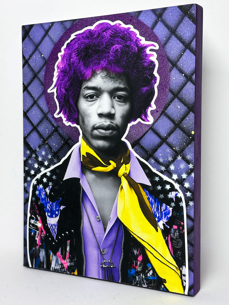 Jimi Hendrix Art by The Postman