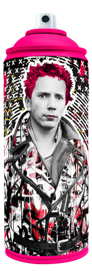 Johnny Rotten Spraycan by The Postman