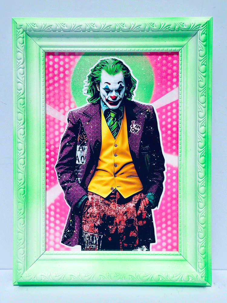 Joker Framed art by The Postman