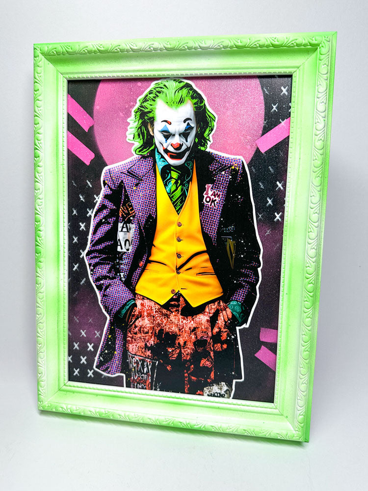 Joker Small Framed The Postman