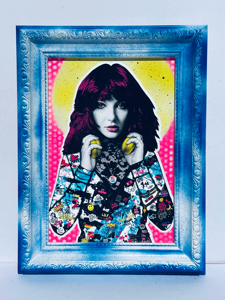 Kate Bush Framed by The Postman