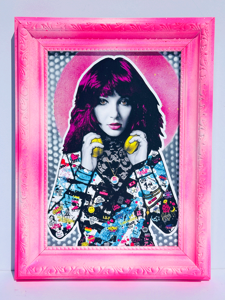 Kate Bush Framed Art The Postman
