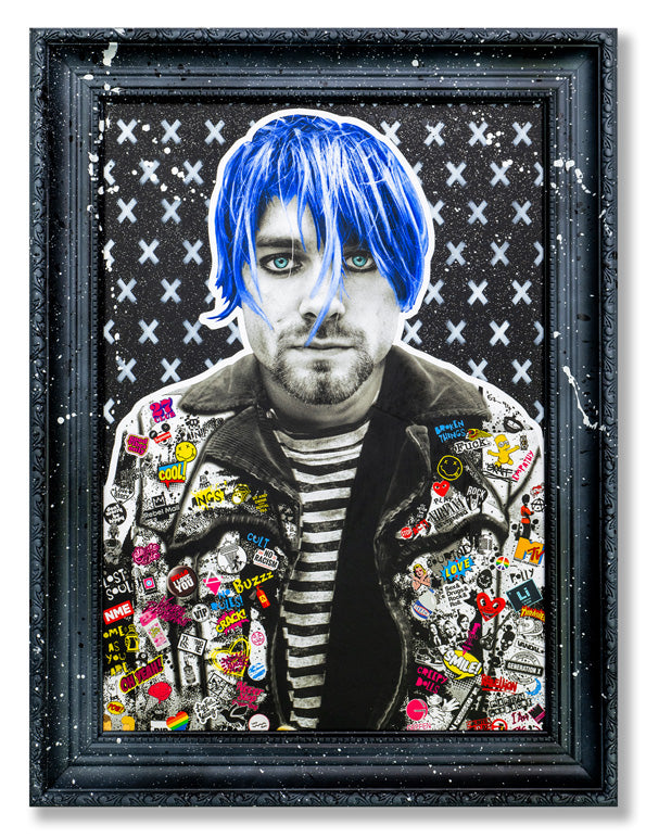 Kurt Cobain Artwork by THE POSTMAN