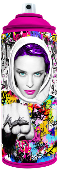 Kylie Art can by the Postman