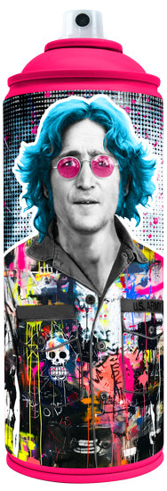 John Lennon Art Can The Postman